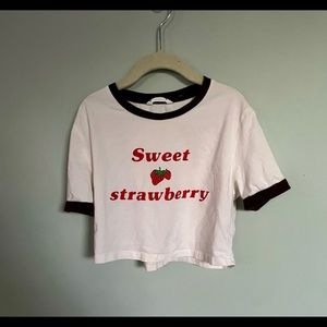 Girls Cropped tee-shirt